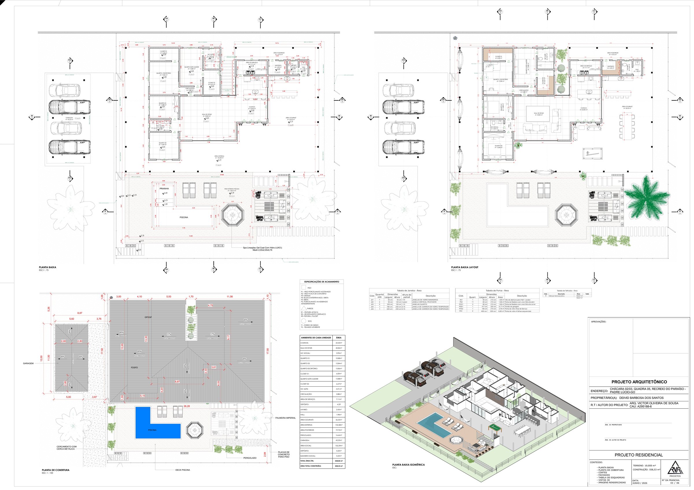 Arquitetura — Prancha 01